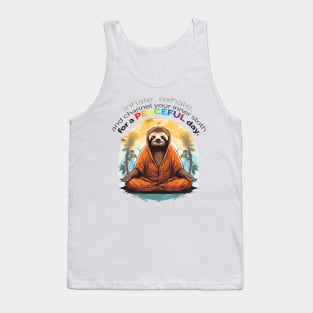 Yoga Sloth Tank Top